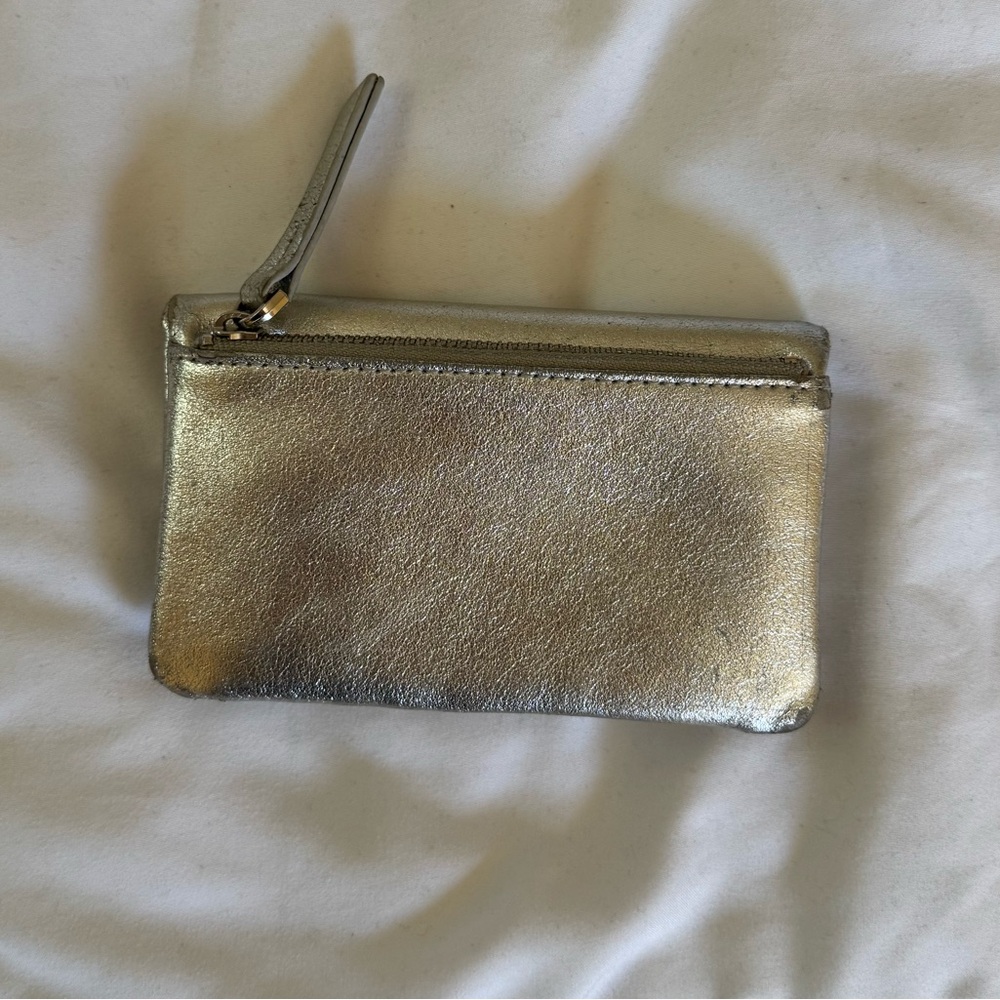 Nat & Nin Winnie Aqua Silver Small Wallet - Picture 3 of 6